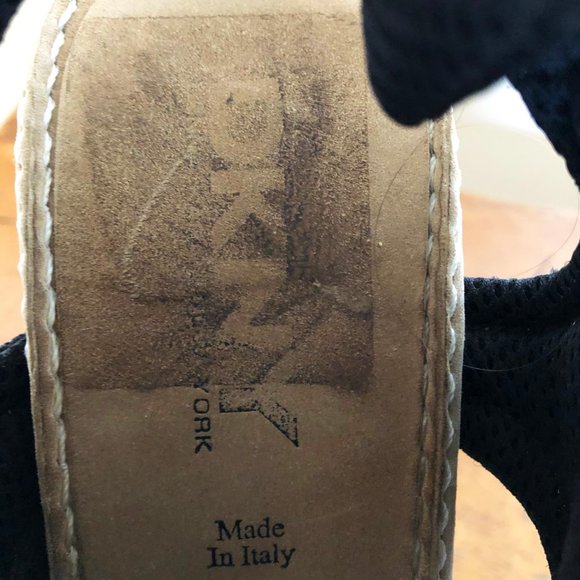 DKNY Size 9 Buckle Camo Wedges - Picture 5 of 7